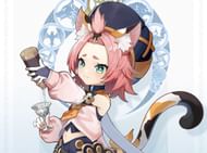 Diona is one of Eula's most recommended teammates (Image via Genshin Impact)